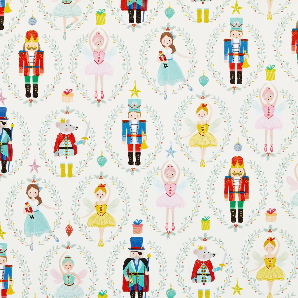 Punch Studio Nutcracker Ballet Wrapping Paper | The Container Store