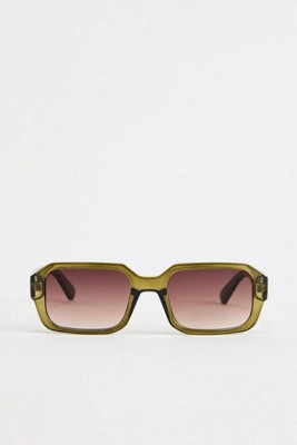 UO Green Nate Sunglasses | Urban Outfitters UK