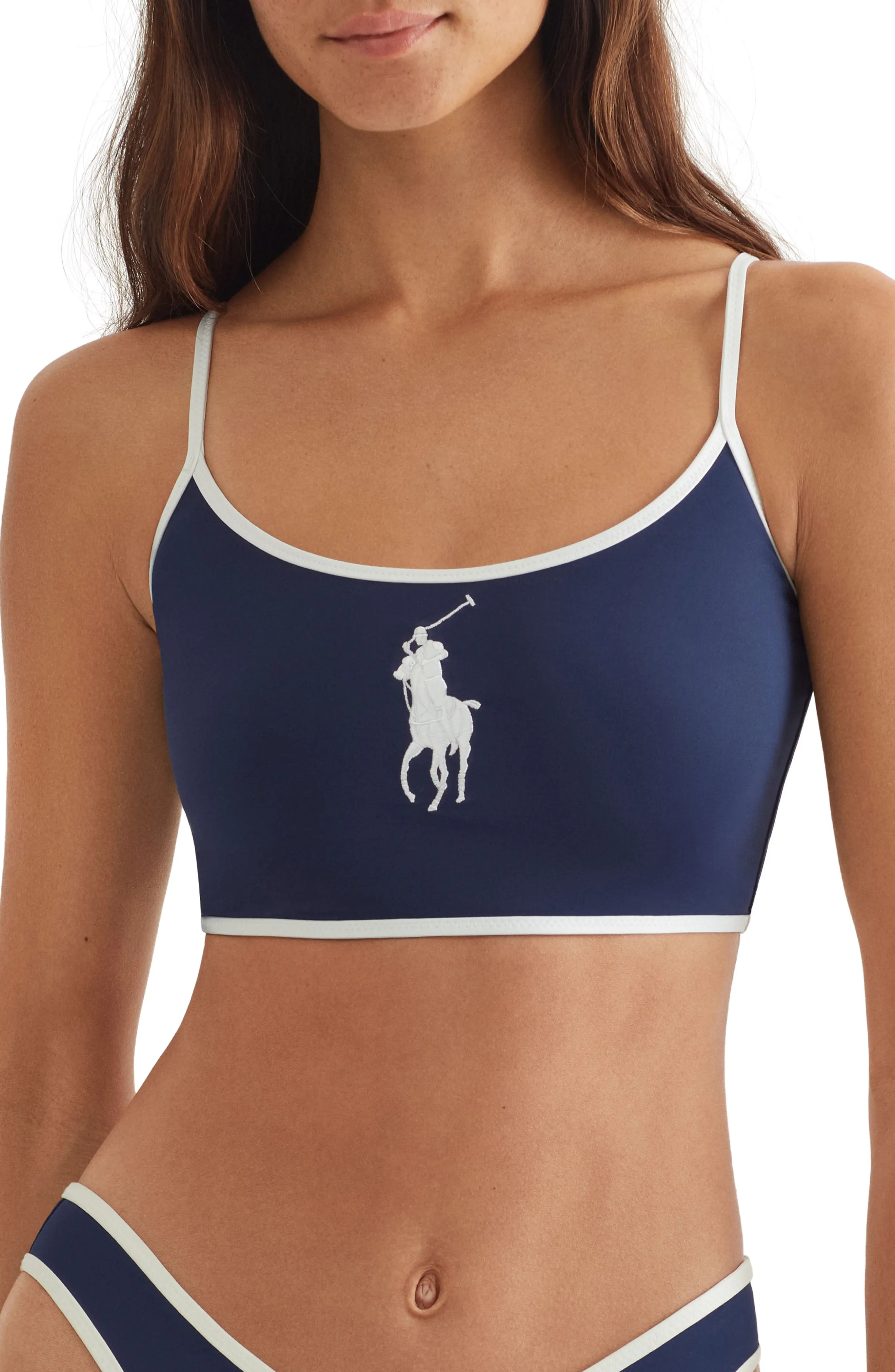 Contrast Binding Bikini Top (Women) | Nordstrom | Nordstrom