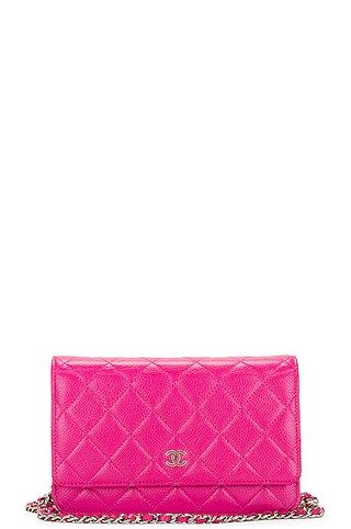 Chanel Matelasse Caviar Chain Wallet Bag | FWRD 