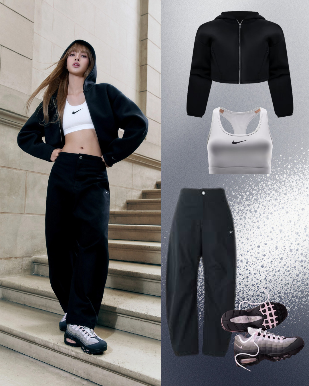 Lisa x Nike New Brand Ambassador! Things affordable that you can follow lisa's trend. #lisablackpink #lisaxnike 

 #LTKootd #LTKfitnessgoals #LTKActive