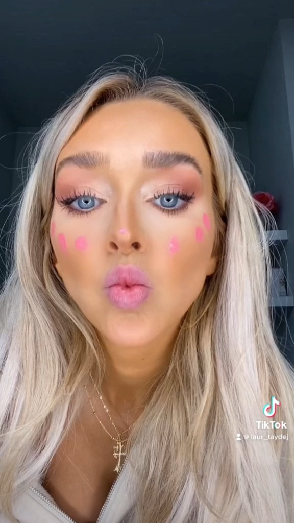 speedy lil makeup look👀