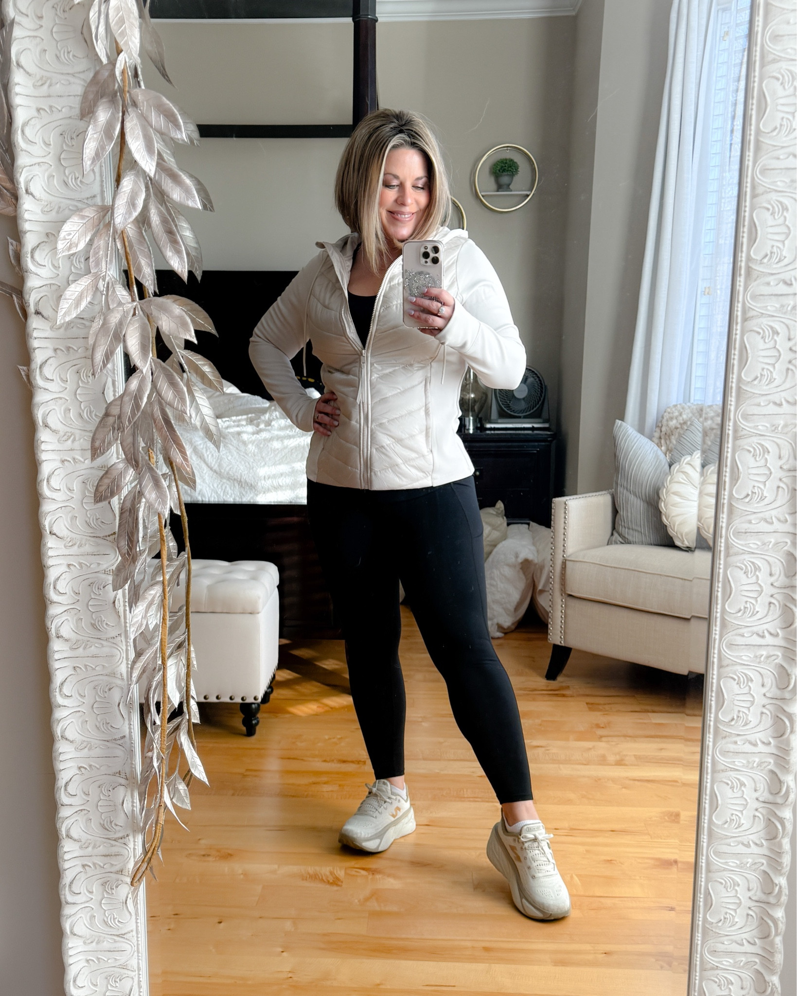 Casual charisma!! 🤍🤍🤍

Found the comfiest jacket at Walmart - it under $25, but feels like a $100! 

Tags: casual, sporty, Walmart find, athlesiure 

#LTKStyleTip #LTKFindsUnder50 #LTKActive