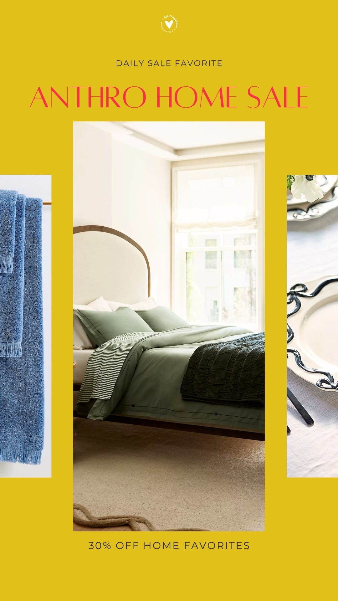 Home refresh, but make it on sale. 🏡 Anthropologie Home is 30% off, making it the perfect time to grab beautiful bedding, kitchen finds, and home décor you've been eyeing.

#LTKHome #LTKSaleAlert