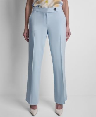 Women's Straight-Leg Flared Pants | Macy's