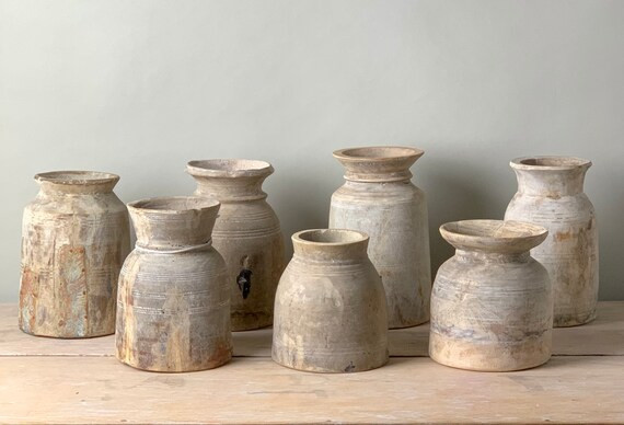 Small Sun Bleached Wooden Vessel Free Shipping | Etsy | Etsy (US)