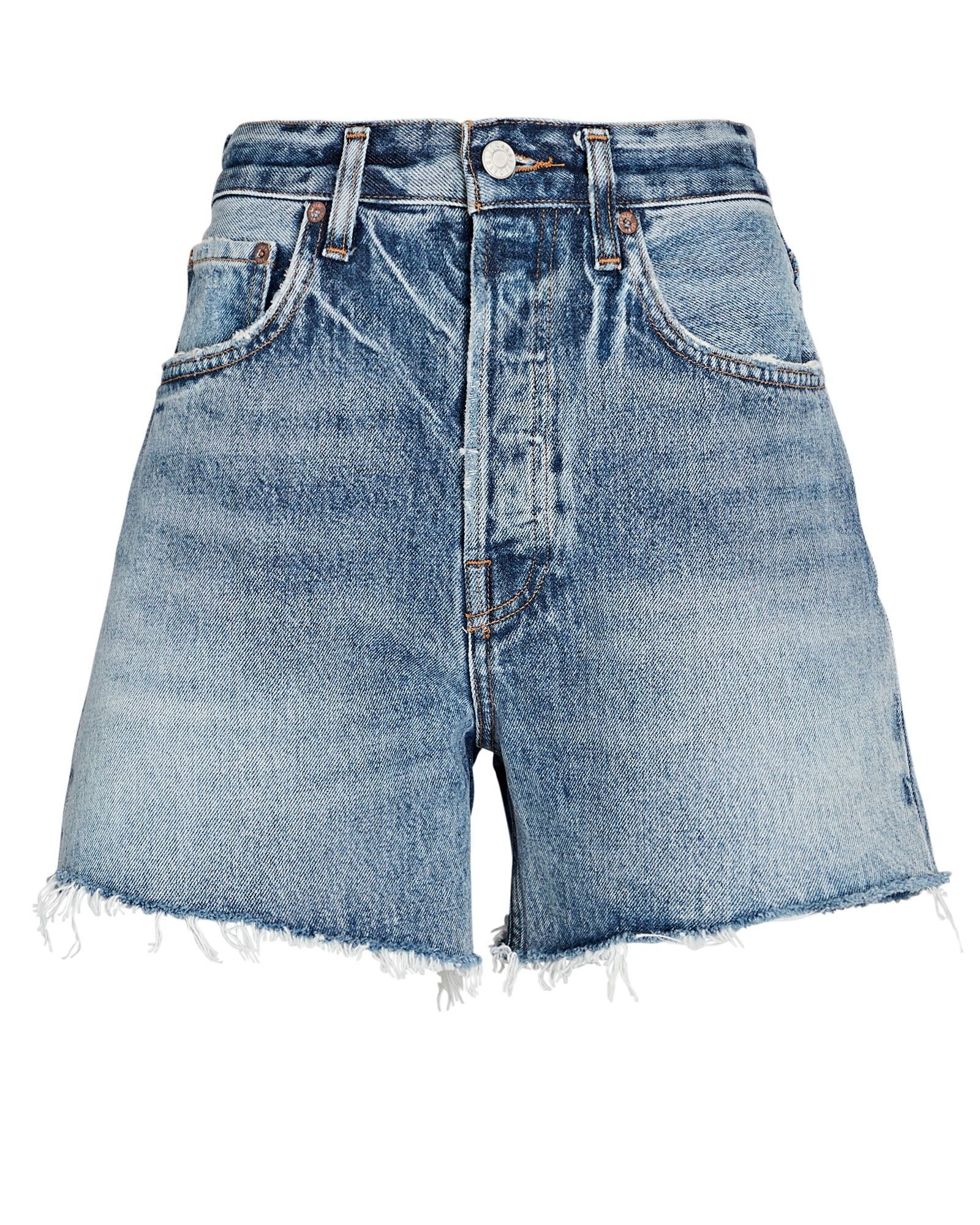 Riley Cut-Off Denim Shorts | INTERMIX