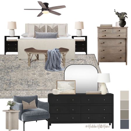 Bedroom mood board, master bedroom mood board, primary bedroom design ideas, bedroom decor, bedroom inspo #bed

#LTKsalealert #LTKhome