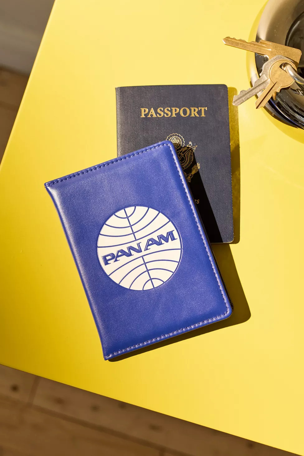 Pan Am Logo Faux Leather Passport Cover | Urban Outfitters (US and RoW)