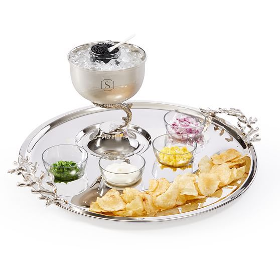 Deluxe Caviar Serving Set | Mark and Graham