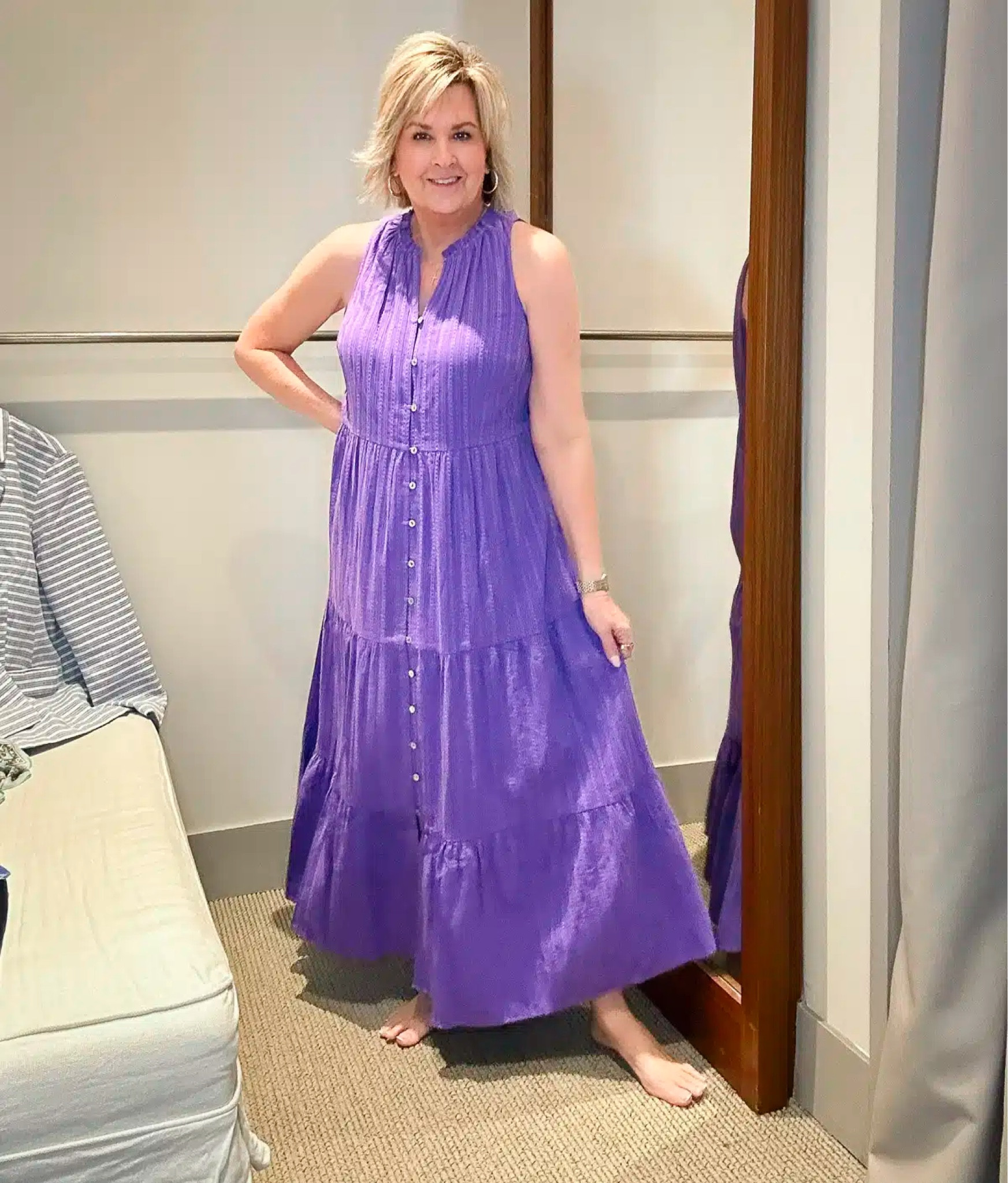 Sleeveless tiered maxi dress size medium | summer dress | maxi dress for Spring | Mother’s Day dress | family photos 

#LTKTravel #LTKWedding #LTKStyleTip