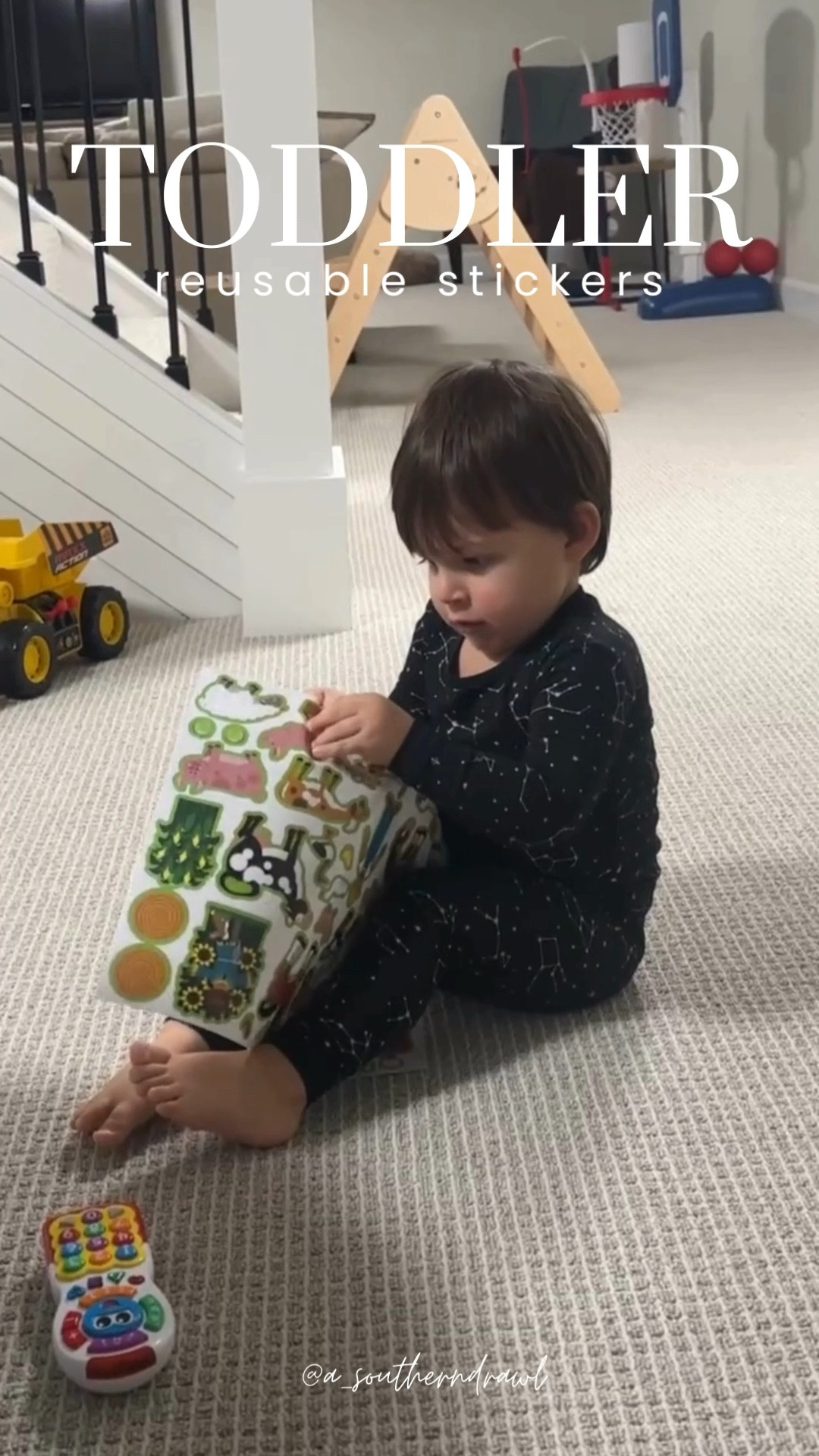 Toddler toy fave!🙌🏼🧸✨ this reusable sticker book from Amazon is great for their hand coordination development!

Amazon find, toddler toy, sticker book, gift idea for kids, find under $20, Amazon deal, toys for toddler, Grace White, A Southern Drawl Blog

#LTKFindsUnder100 #LTKFindsUnder50 #LTKFamily