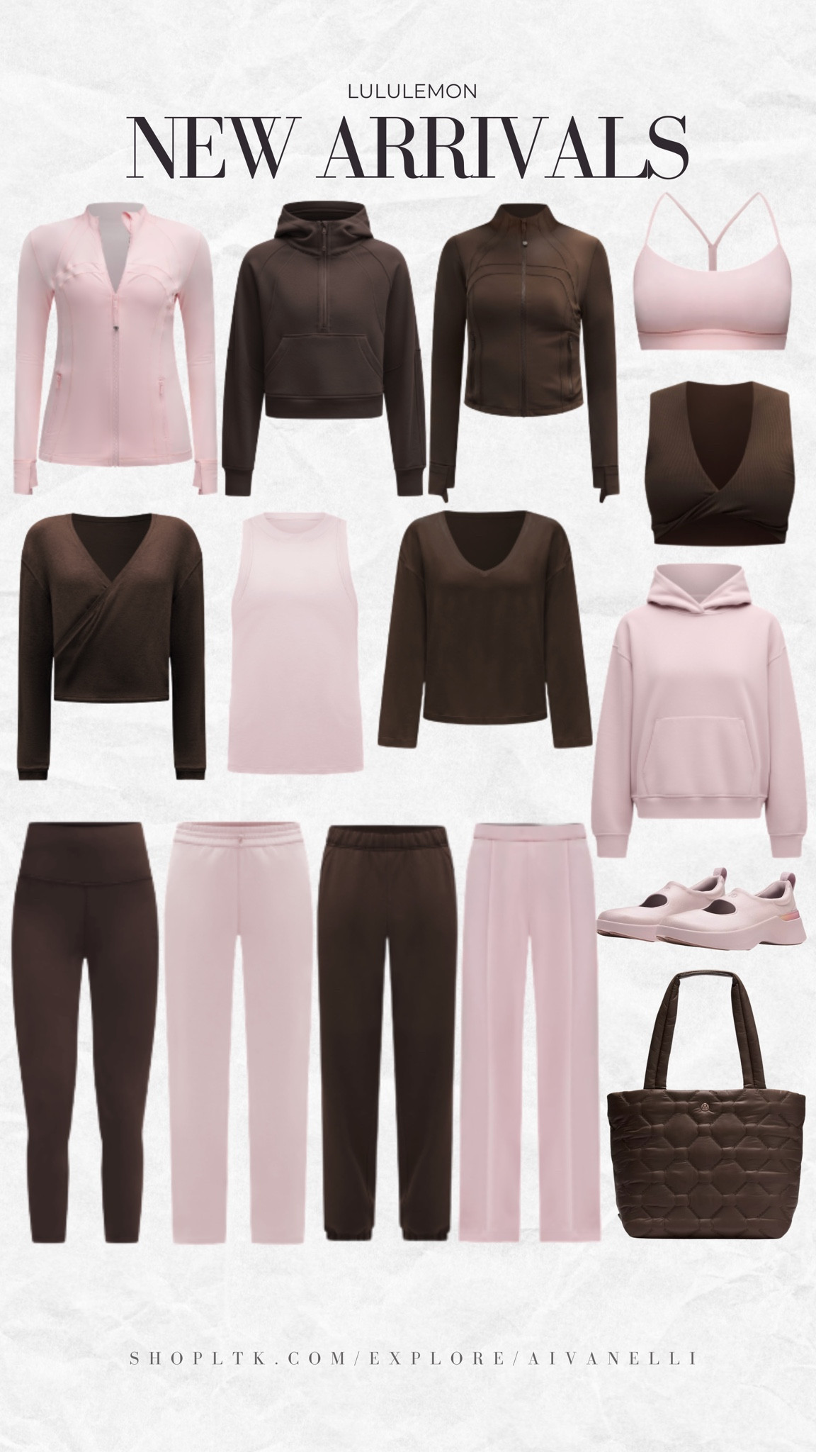 Lululemon new arrivals

activewear sets
high-waisted leggings
sports bras and tanks
matching workout outfits
athleisure basics
sweat-wicking tops
everyday workout wear
gym-to-errand looks
lightweight performance layers

#LTKootd #LTKActive #LTKfitnessgoals