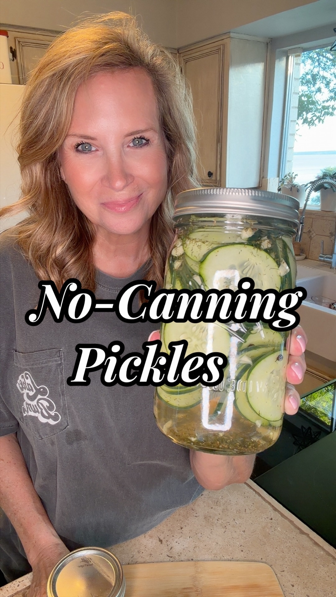 Got extra cucumbers? 🥒

These easy refrigerator pickles are crisp, tangy, and made with no canning! Perfect for using up garden cucumbers or the extras in your fridge.

Get the printable recipe here: 💚www.thelastresortlakehouse.com

#LTKHome #LTKfoodie #LTKmomlife