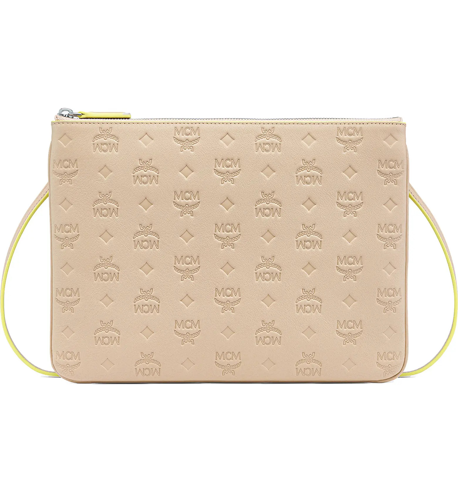 Klara Monogram Leather Crossbody Pouch | Nordstrom