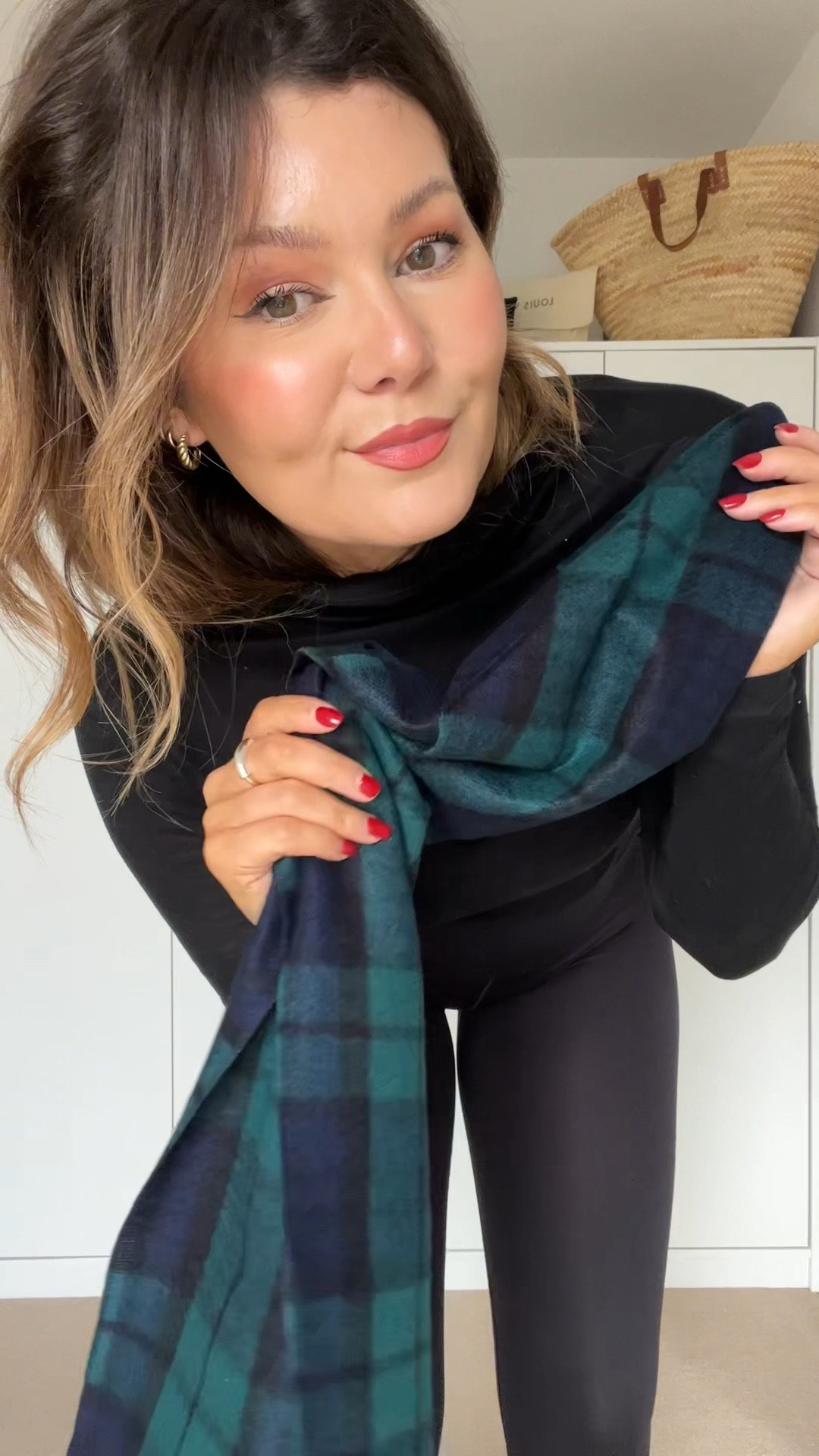 Adding a bit of interest to an all black outfit. Love this scarf & the boots are my fave purchase of the season so far. Have linked some alternatives to items I cannot find on here. All items will be linked over on the other app 🤍

Coat @zara old season
Boots @allsaints 
Scarf @houseoftweeduk 
Gloves @ashwoodleather 
Leggings @oysho 
Top @hm 
Bag @chanelofficial 
Sunglasses @juicycouture 
Earrings @mejuri 

#winteroutfit #winterfashion #winterlook #winterstyles #blackcoat #scarfstyle #allblackoutfit #autumnfashion #ootd #cosystyle #cosyoutfit #outfitinspo #fashioninspo #allsaints #oysho #leathergloves #winterinspo #wintershopping #blackboots #leatherboots #fashionstyle #fashionblogger

#LTKshoecrush #LTKstyletip #LTKfindsunder50