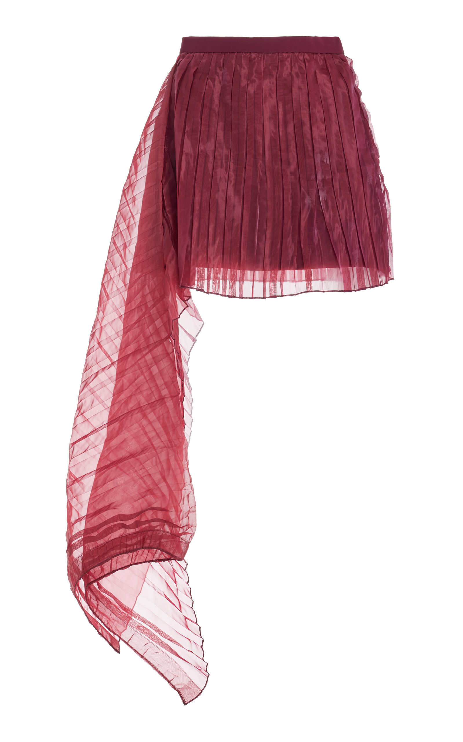 Ime Pleated Organza Mini Skirt | Moda Operandi (Global)