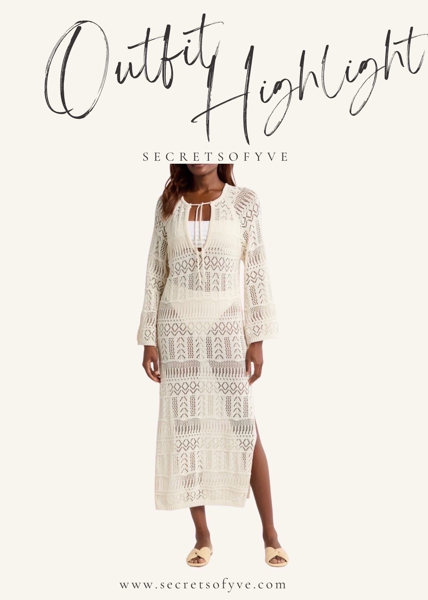 SecretsofYve: another @nordstrom coverup!
#Secretsofyve #ltkgiftguide
Always humbled & thankful to have you here.. New posts daily at 3pm & 4:15pm EST. 
CEO: PATESI Global & PATESIfoundation.org
@secretsofyve : where beautiful meets practical, comfy meets style, affordable meets glam with a splash of splurge every now and then. I do LOVE a good sale and combining codes! #ltksalealert #ltku #ltkplussize #ltkmidsize #ltkover40 #ltkpetite #ltktall #ltktravel #ltkbump #ltkootd #ltkmomlife secretsofyve

#LTKSeasonal #LTKSwim #LTKgrwm