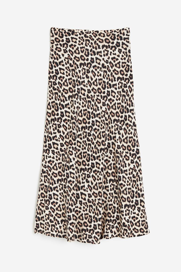 Patterned Crêped Skirt | H&M (US + CA)
