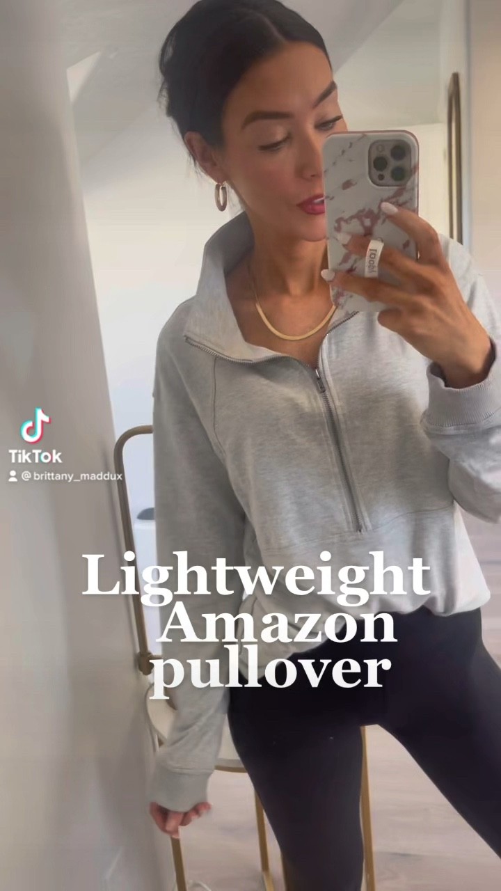 Amazon pullover, amazon finds, casual amazon finds, lightweight pullover sweatshirt, black legging outfits, comfy outfits 

#LTKunder50 #LTKstyletip #LTKSeasonal