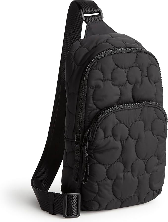 Vera Bradley Women's Disney Featherweight Lorman Sling Backpack Crossbody Bag, Moonless Night, On... | Amazon (US)