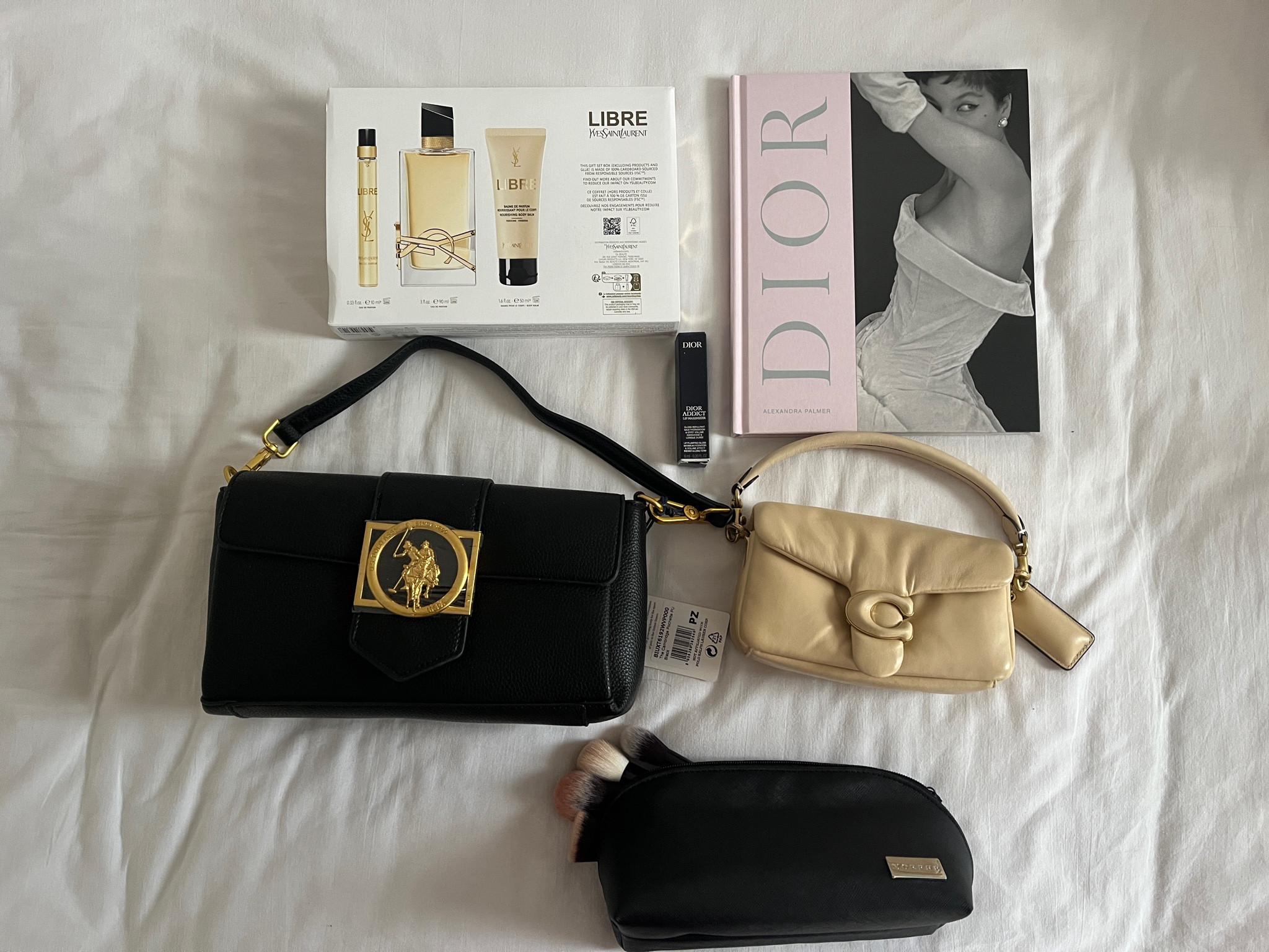 christmas haul gifts part 1 

cute bags, makeup brushes, dior book from tkmaxx and libre perfume by saint laurent beauty 

#LTKGiftGuide LTKFestiveSaleUK #LTKsalealert