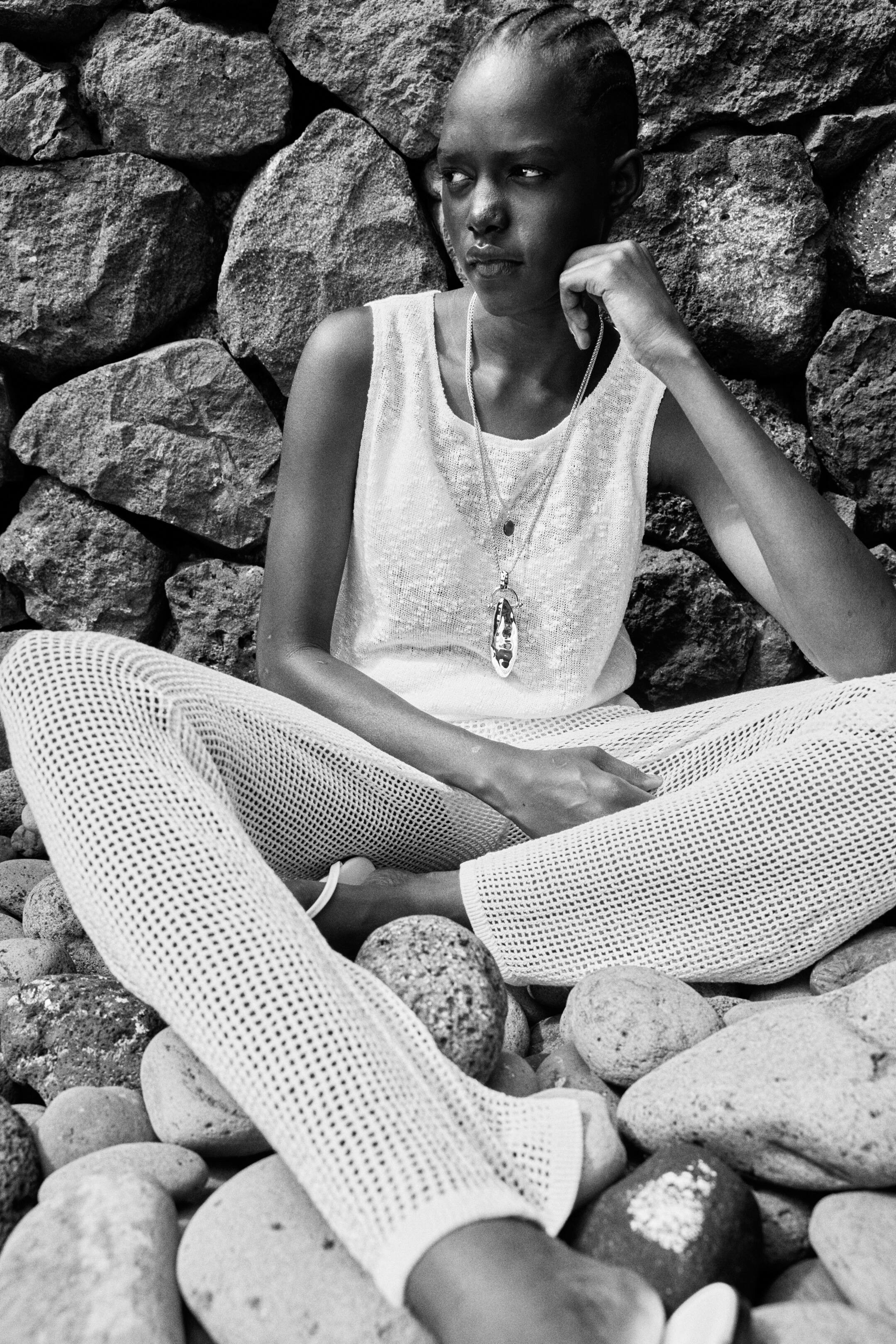 Textured-Knit Tank Top | H&M (US + CA)