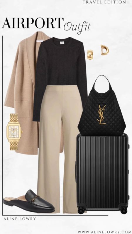 Comfy and chic airport outfit idea
Love this YSL tote
Everything fits true to size

#LTKitbag #LTKtravel #LTKstyletip