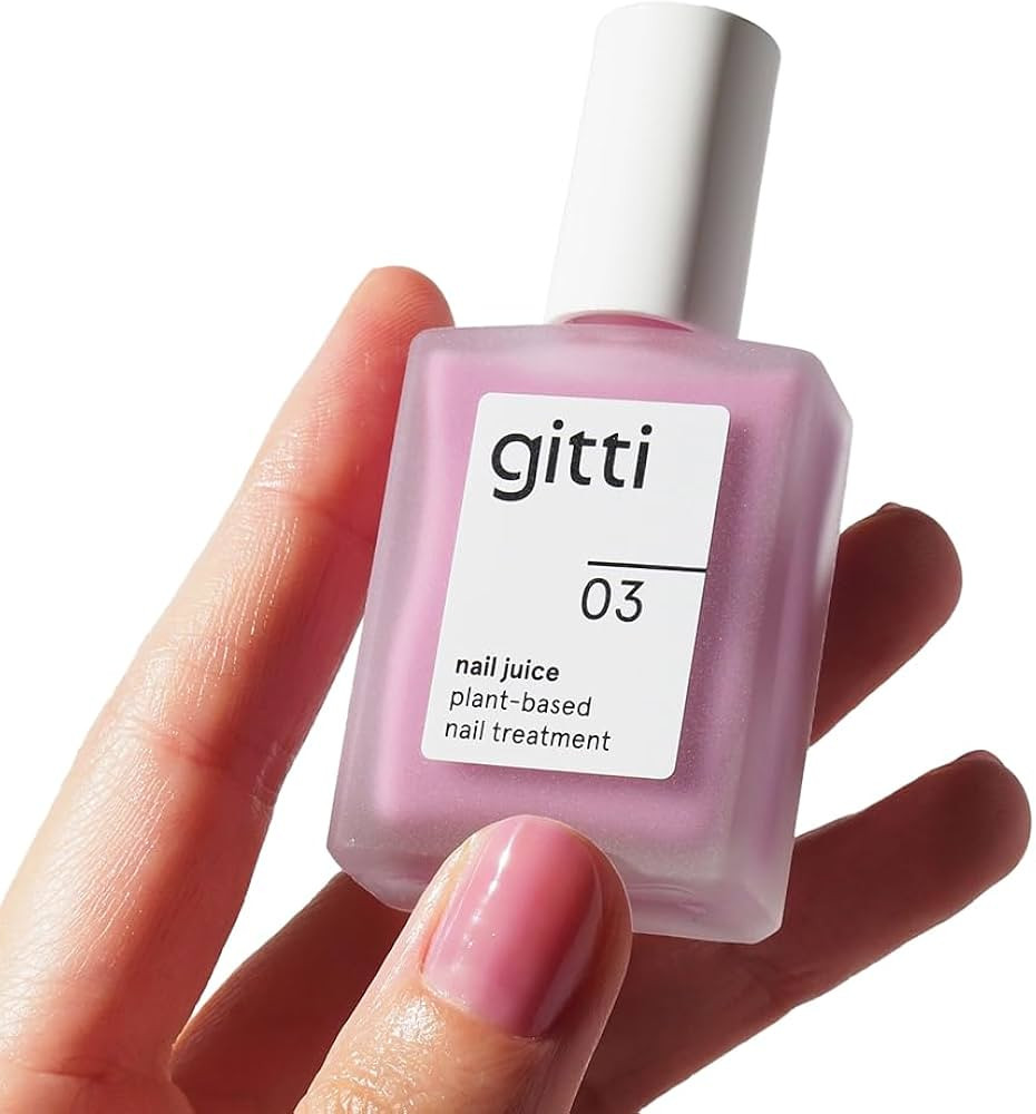 gitti Nail Juice no. 03 | Plant-Based Nail Treatment & Color Polish, Non-Toxic, 82% Natural Origi... | Amazon (US)