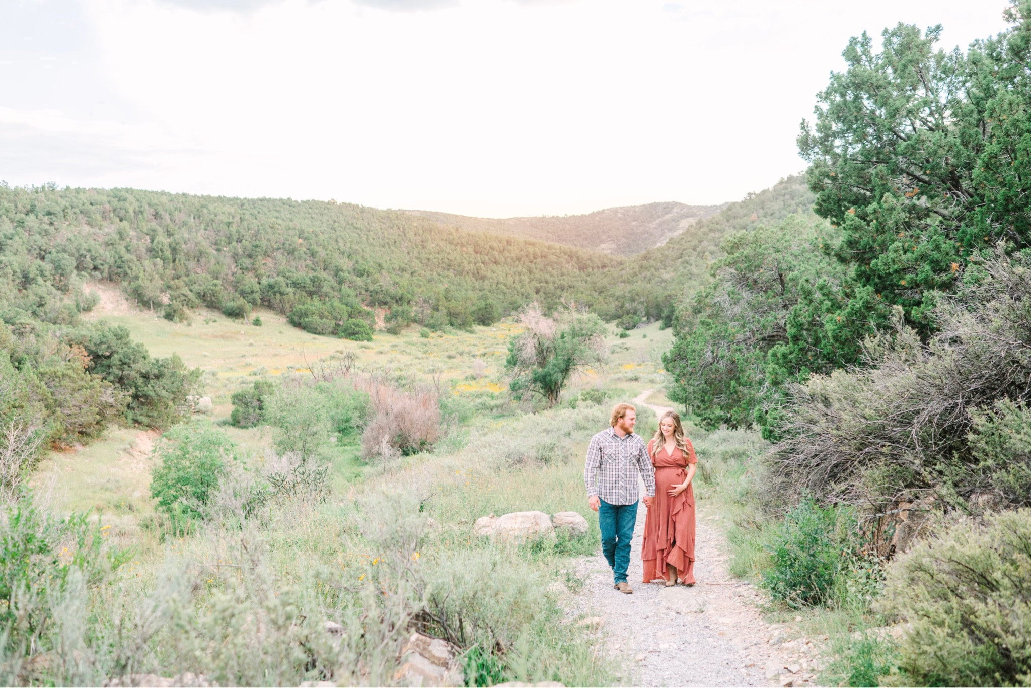 My best friends🤎 I cannot wait to add Baby Stallings to the mix soon, thank you @maurajanesphoto for capturing these for us yesterday right in the mountains we live in! She took my first photos about 5 years ago with Mia in my belly🥰 

#LTKbaby #LTKfamily #LTKbump