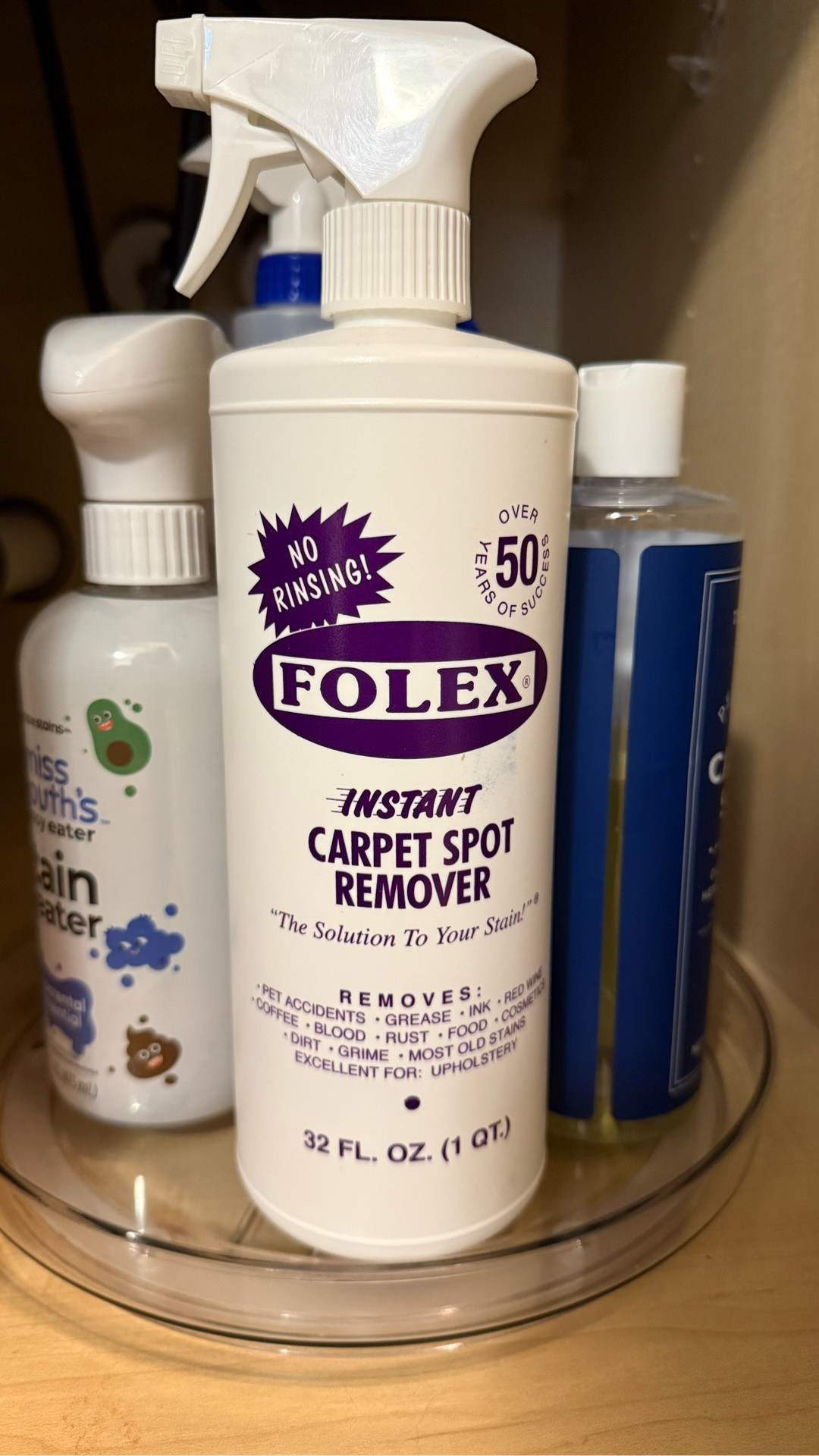 New year, new laundry room organization! If you aren’t using a lazy Susan in your cabinets…this is your sign to start! #laundryroom #home #organization #organized #laundrysoap #cabinet #cabinetorganization 

#LTKHome