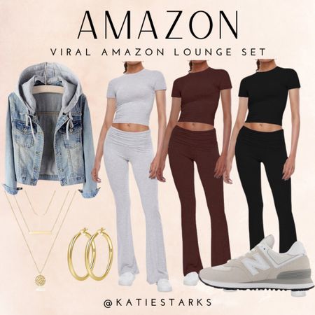 My viral Amazon lounge set (in the short sleeve option) with some extra styling options! 

#LTKover40 #LTKfindsunder50 #LTKstyletip