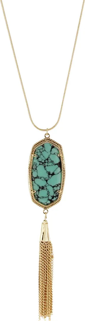 OLIVIA WELLES Evie Tassel Pendant Necklace | Nordstromrack | Nordstrom Rack