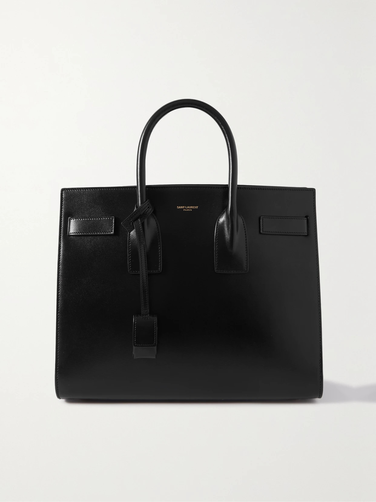 SAINT LAURENT - Sac De Jour Small Leather Tote - Black | NET-A-PORTER (US)