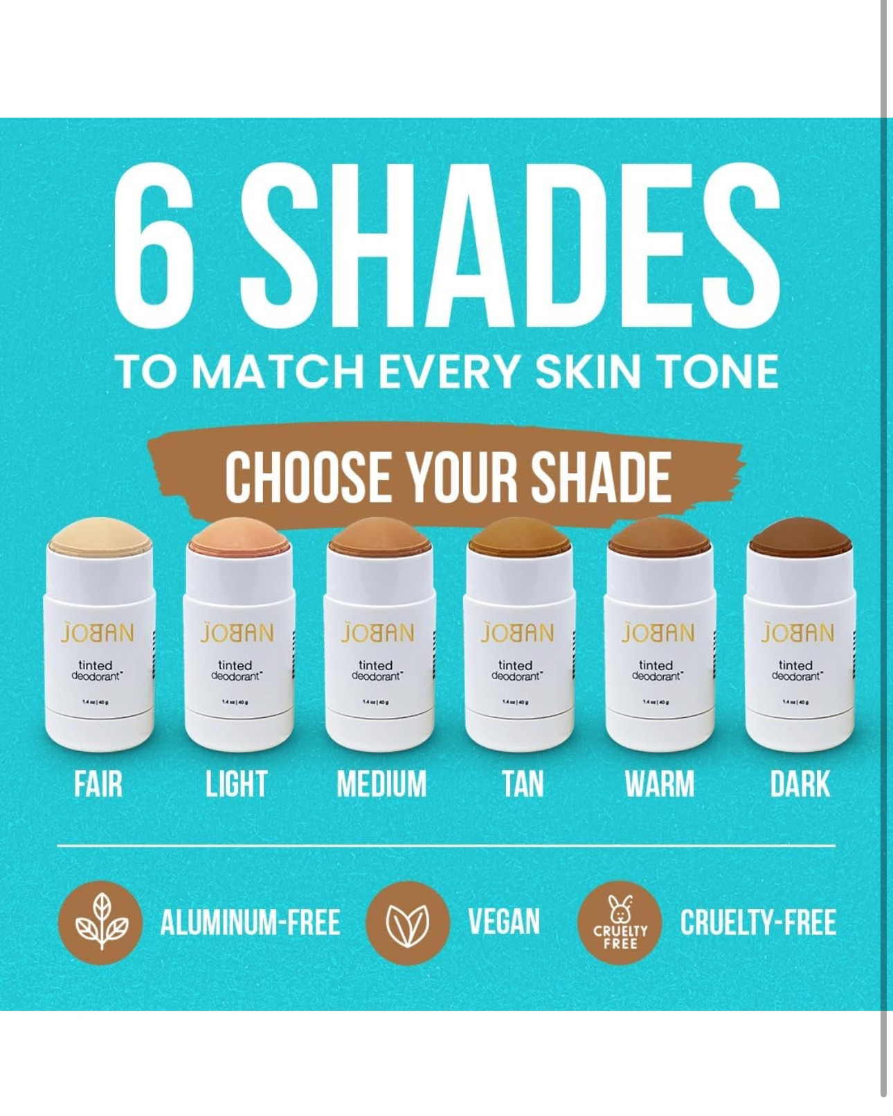 Tinted Deodorant Warm Shade 

#LTKBeauty #LTKFindsUnder50 #LTKActive