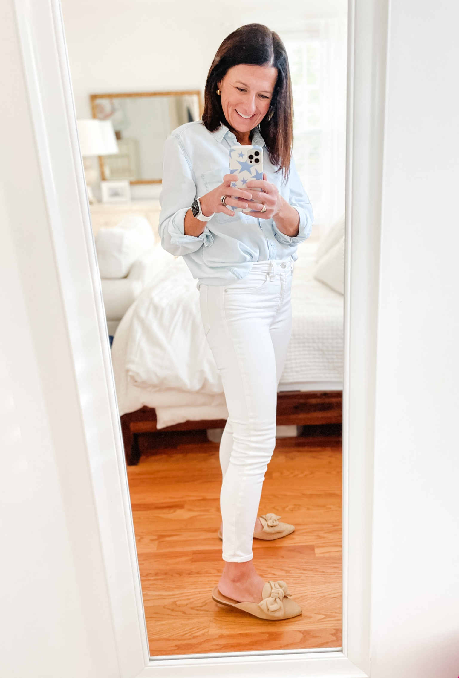 When it’s still warm outside but your pedicure is not up to par 😆 MULES!

I’m linking these (I bought them last fall and they’re back!) and some of my fave affordable styles for this season. Check them out!