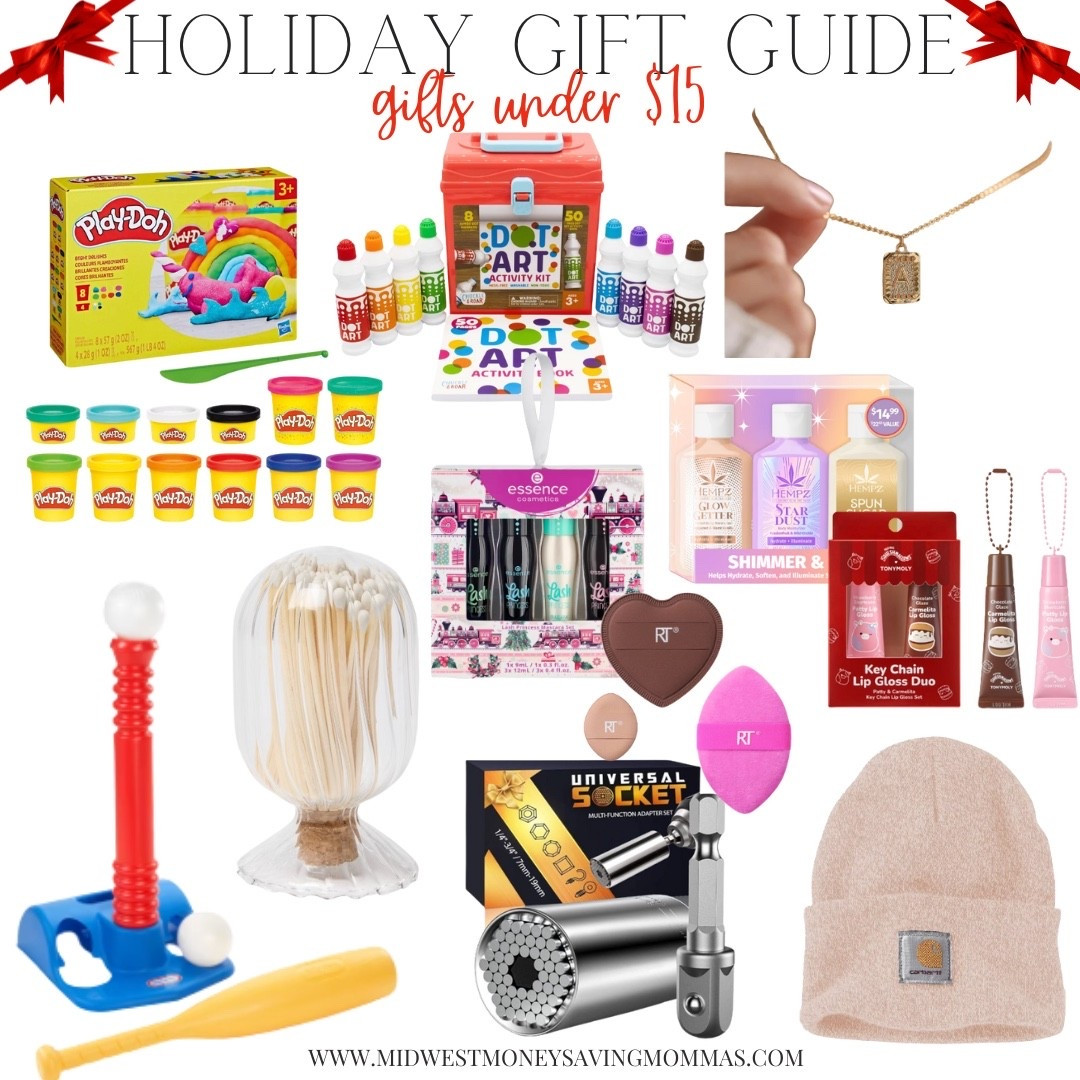 Holiday gift guide 

Gifts under $15

Christmas gifts  gift ideas  toys 

#LTKFindsUnder50 #LTKStyleTip #LTKSeasonal