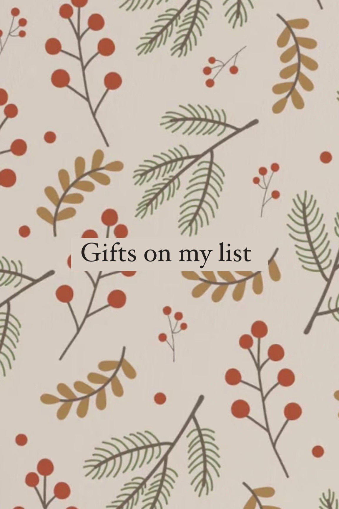 Every girl needs a list she can forward to her better half for her Christmas wants…
So here’s mine. 😘😉

#LTKGiftGuide #LTKHolidaySale #LTKSeasonal