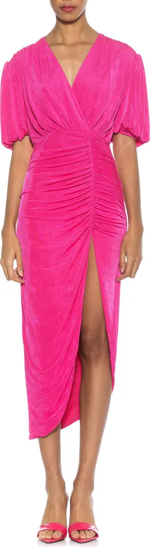 Alexia Admor Fern V-Neck Drape Slit Dress | Nordstromrack | Nordstrom Rack