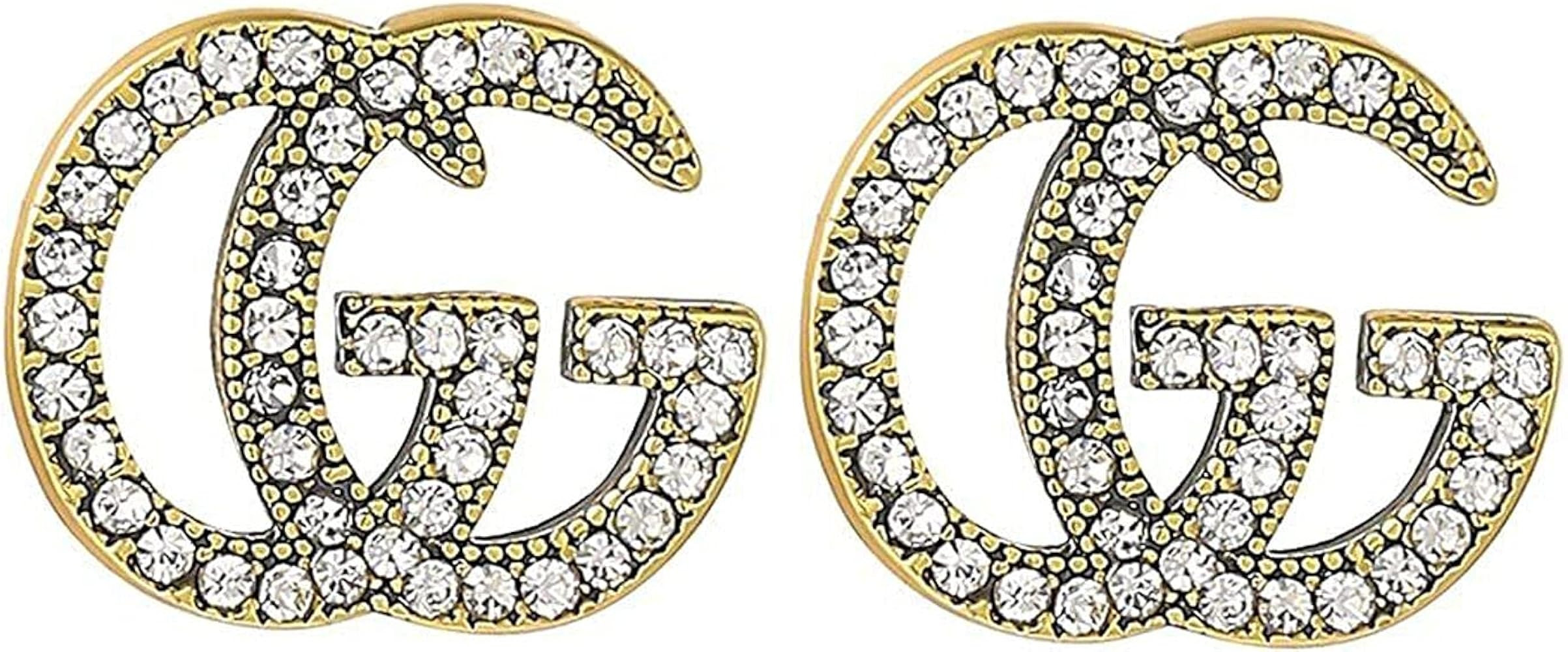 Hoop Earrings G Letter Earrrings Hypoallergenic Lightweight Dangle Earrings Dainty Earrings Fashi... | Amazon (US)