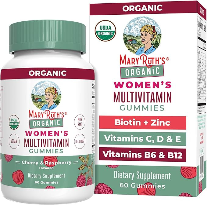 MaryRuth Organics Multivitamin for Women 14 | Women's Multivitamin Gummies for Immune Support| Sk... | Amazon (US)
