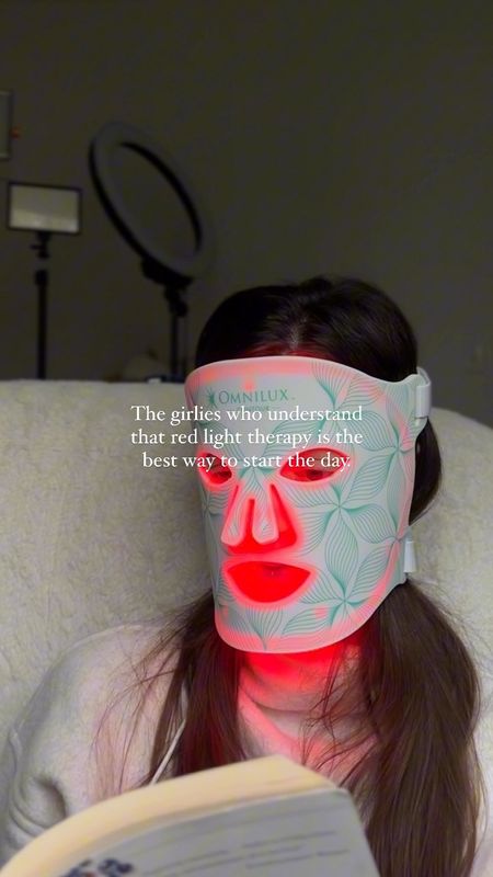Red light therapy, red light mask, skin care routine @onmiluxled #omniluxambassador 

#LTKVideo #LTKbeauty