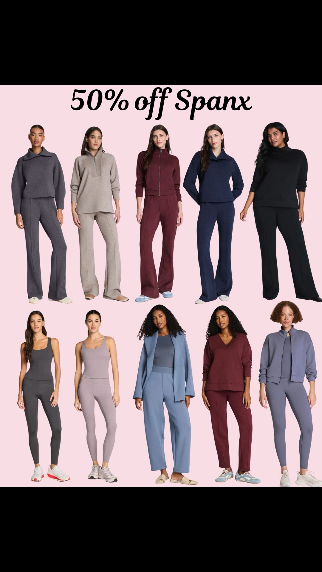 🔥 WHOA! 50% off a TON of Spanx today including some Air Essentials, leggings + more! Prices drop in cart. There are multiple lengths! Note that they are final sale! 

#LTKGiftGuide #LTKSaleAlert #LTKTall