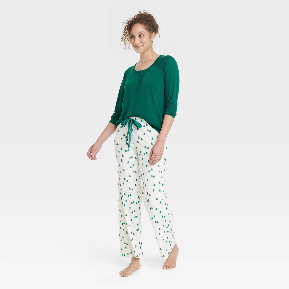 Women's Henley Gift Pajama Set - Stars Above™ | Target