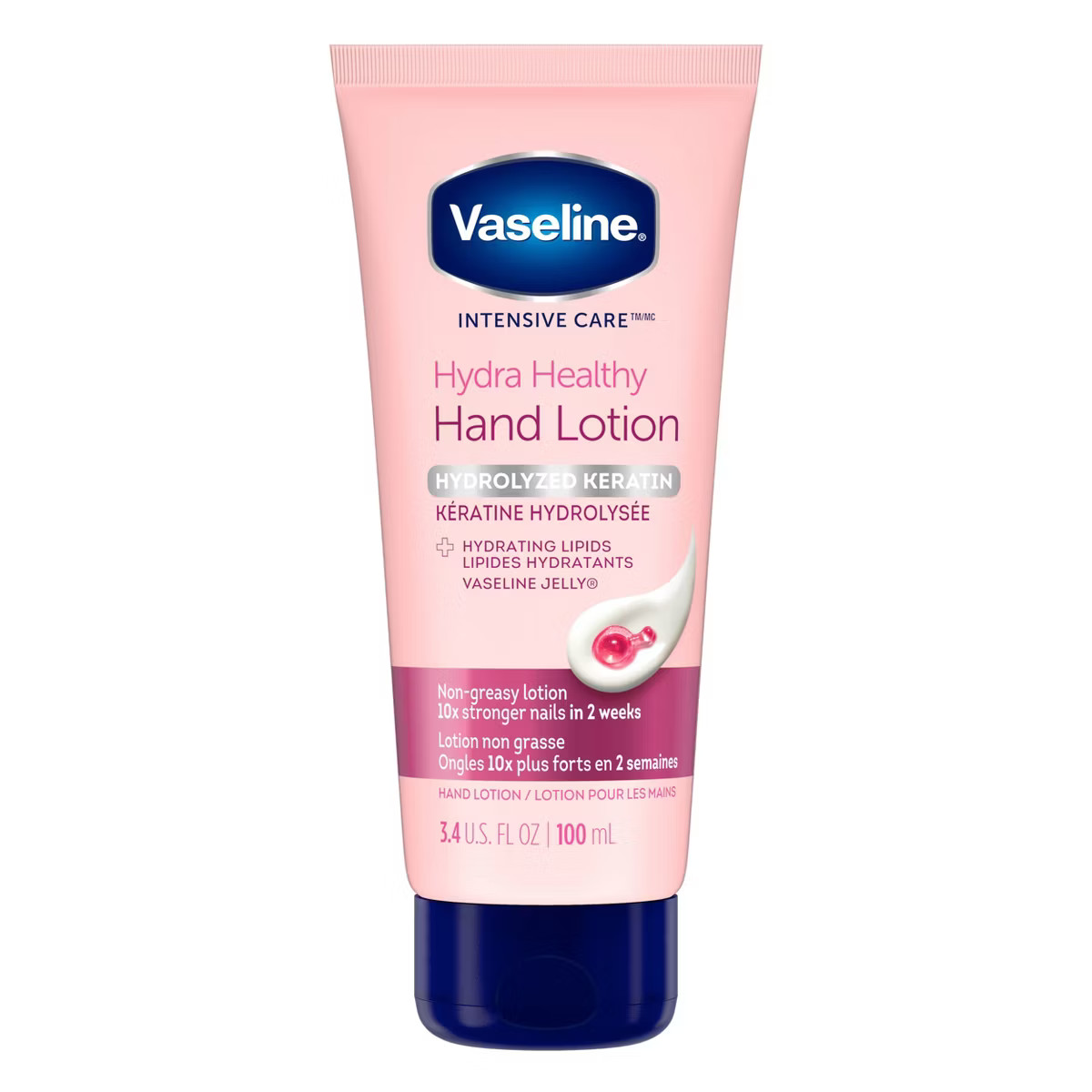 Vaseline Intensive Care Healthy Hands Stronger Nails Lotion - Scented - 3.4oz | Target