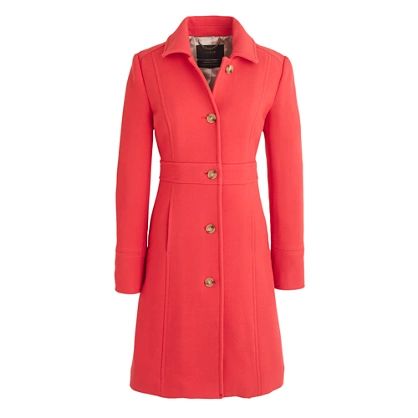 Double-cloth lady day coat with Thinsulate® | J.Crew US