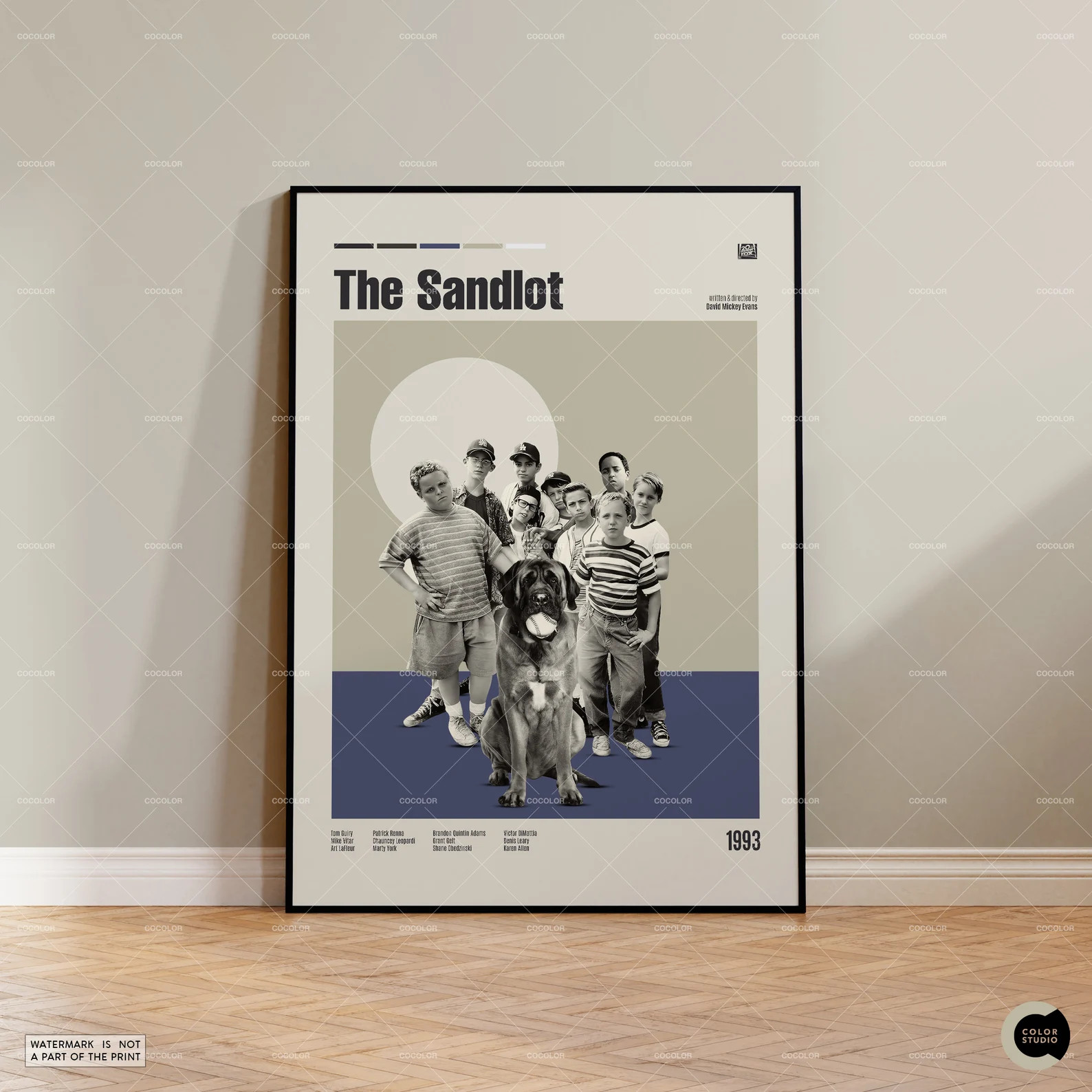 The Sandlot, Retro Movie Poster, Midcentury Modern, Retro Tv Show Poster, Minimal Movie Art, Best... | Etsy (US)
