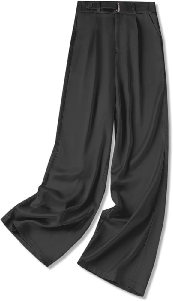 Betusline Women's Wide Leg Pants Business Casual Straight Office Trousers for Women, X-Small-3X-L... | Amazon (US)