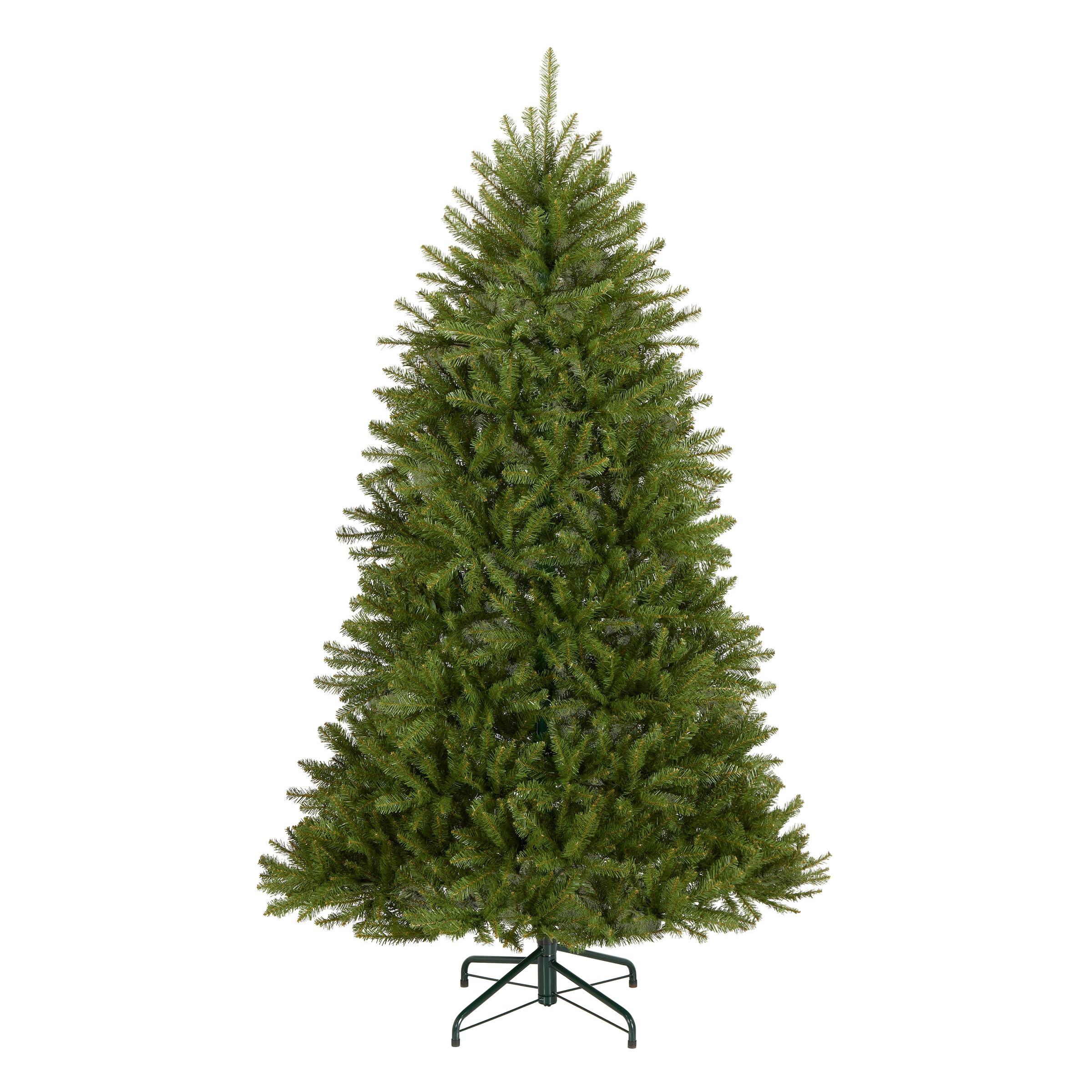National Tree Company 6.5 ft Unlit Dunhill Fir Full Artificial Christmas Tree, 1,838 Tips, Includ... | Amazon (US)