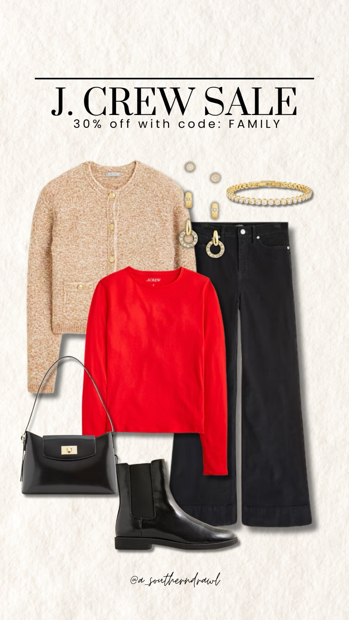 ‼️🚨 Sale alert!! J Crew is 30% off sitewide with code: FAMILY!

sale, sale alert, sale finds, j crew, seasonal, thanksgiving outfit, holiday outfit, Christmas outfit ideas, vest, quilted vest, cardigan, Grace White, A Southern Drawl

#LTKSaleAlert #LTKStyleTip #LTKFindsUnder100
